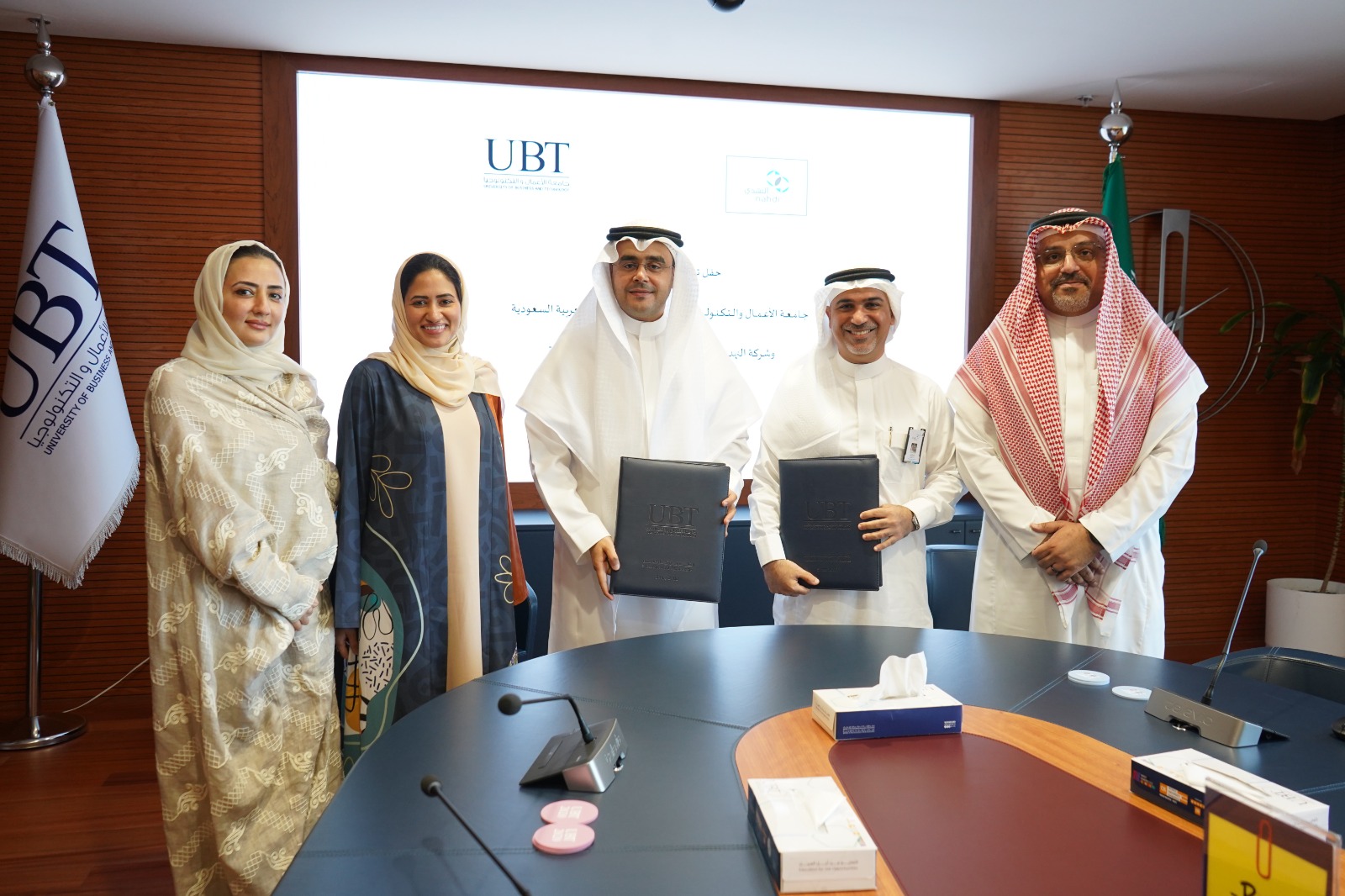 UBT signed a memorandum of understanding with Alnahdi Transportation